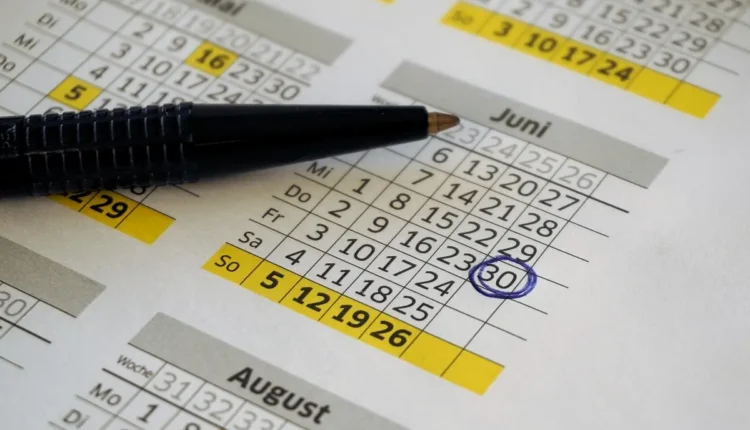 Quantos dias tem 2025: calendário completo do ano